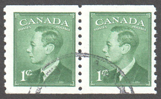 Canada Scott 297 Used VF Pair - Click Image to Close